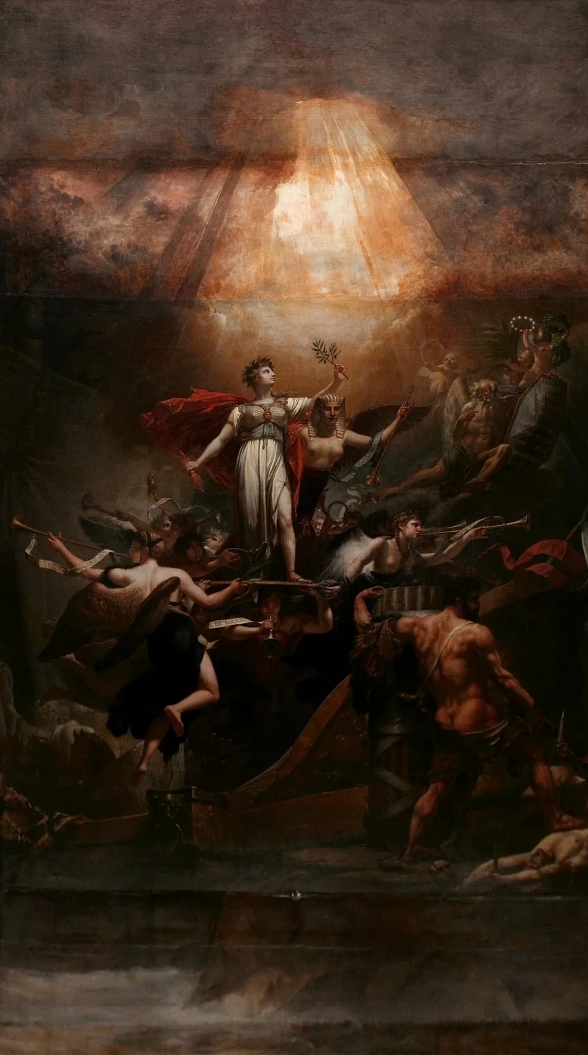 Palazzo di Versailles, Sala dell'Incoronazione, Allegoria del Diciotto Brumaio o Francia Salvata